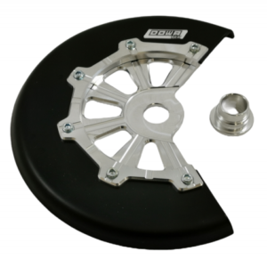 DOWATEK Front Brake Disc Rotor Guard Shark Fin